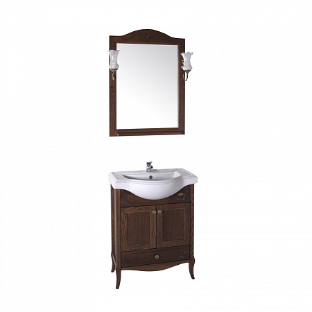 Тумба под раковину ASB-Woodline Салерно 9695 65 антикварный орех