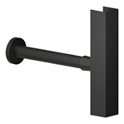 Сифон для раковины Nobili AV00102/3BM черный матовый