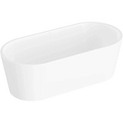 Ванна акриловая VitrA Geo 65380006000 180x80 с ножками и сифоном