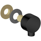 Шланговое подключение Aquatek AQ2454MB черный матовый