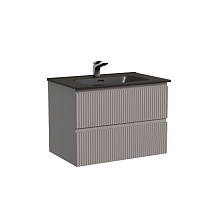 Тумба с раковиной Sancos Snob T SNT70SM 70 Doha Soft/черный