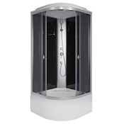 Душевая кабина Niagara Eco 75081454 90x90x215 стекло мозаика/профиль серебро