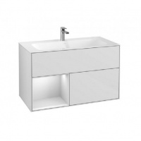 Тумба с раковиной Villeroy & Boch Finion F030MTGF 100 белый глянцевый