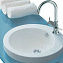 Раковина GLOBO Lavabi d'arredamento SAP50.BI*1 50x50 белый - фото 2