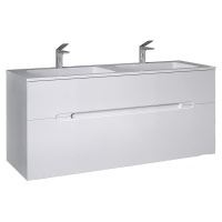 Тумба с раковиной Jorno Modul Mоl.01.122/P/W 120 подвесная, белая