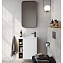 Зеркало Aqwella RM RM0205BLK 50х90 черный - фото 2