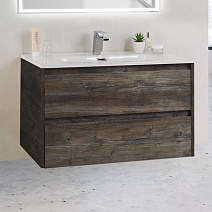 Тумба с раковиной BelBagno Kraft KRAFT 39-800/390-2C-SO-PP 80 Pino Pasadena