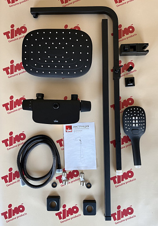 Душевая стойка Timo Helmi SX-1170/03 черный