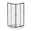 Душевой уголок Am.Pm X-Joy W88G-205-090BT64 90x90 профиль черный матовый, стекло прозрачное