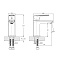 Смеситель для раковины RUSH Devon DE7535-11 хром - фото 2