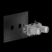 Cкрытая монтажная часть Gessi 316 54073.239 для смесителя, шлифованная сталь