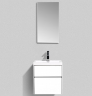 Мебель для ванной BelBagno Pietra Mini PIETRA MINI-500AS-2C-SO-BL 50 bianco lucido
