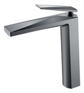 Смеситель Boheme Venturo 372-SGM для раковины, оружейная сталь глянцевая