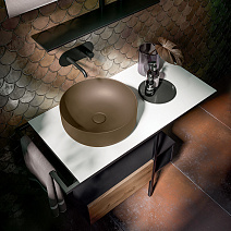 Раковина накладная Kerasan Nolita 534488 40x40 Bruno Matt