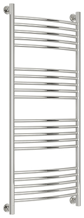 Полотенцесушитель водяной Сунержа Богема + 1200x500 выгнутый, хром