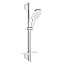 Душевой гарнитур Grohe Rainshower SmartActive 130 26584LS0 белая луна - фото 1