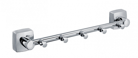 Вешалка Fixsen Kvadro FX-61305-5 хром
