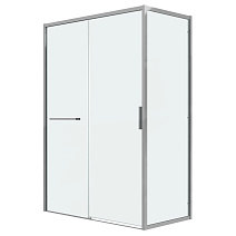 Душевой уголок Grossman Style 120.K33.05.1390.10.00 128-131x88,8-90x195 прозрачное/хром