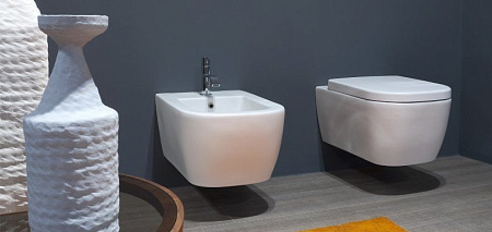 Унитаз подвесной Antonio Lupi Komodo с сиденьем микролифт, белый глянцевый