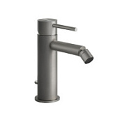 Смеситель Gessi Flessa 54007.239 для биде, сталь шлифованная