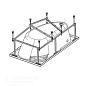 Каркас для ванны Santek Майорка 1WH112431 150х90 см