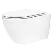 Унитаз подвесной Tece TECEspring R 9700998 с сидением Slim