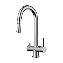 Смеситель Omoikiri Akita-S-C 4994330 для кухонной мойки, хром