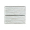 Тумба под раковину BelBagno Albano ALBANO-700-2C-SO-RVB 70 подвесная, Rovere Vintage Bianco