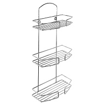 Полка трехъярусная прямая Milardo Без серии 013W030M44 хром
