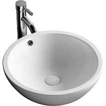 Раковина накладная Ceruttispa СТ9614 45x45 белый