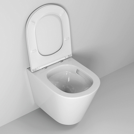 Унитаз подвесной Grossman Торнадо GR-4478SQ безободковый, белый