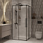 Душевой уголок Niagara Nova NG-6822-34BLACK 80x80x195 стекло прозрачное/профиль черный матовый - фото 3