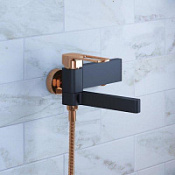 Смеситель IDDIS Slide SLIBG00i02 для ванны с душем, черный