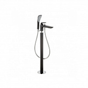 Смеситель Kludi Balance 525908775 для ванны, черный матовый/хром