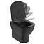 Унитаз приставной Ideal Standard Tesi T0077V3 черный матовый - фото 3