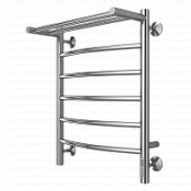 Полотенцесушитель электрический Terminus Классик с/п П6 500х650  хром