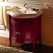 Тумба с раковиной Kerasan Retro 734953 bordo 73 см бордо Тумба с раковиной Kerasan Retro 734953 bordo 73 см бордо