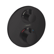 Термостат для душа Hansgrohe Ecostat S 15758670 черный матовый