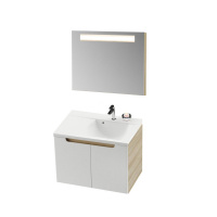 Мебель для ванной Ravak Classic SDD 800 X000001095 R подвесная, латте/белая