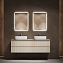 Мебель для ванной со столешницей Sancos Snob R 160 SNR80CE+TT160A2X Beige Soft/Kreman