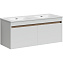 Тумба с раковиной Sancos Smart 120 SM120-2W белый