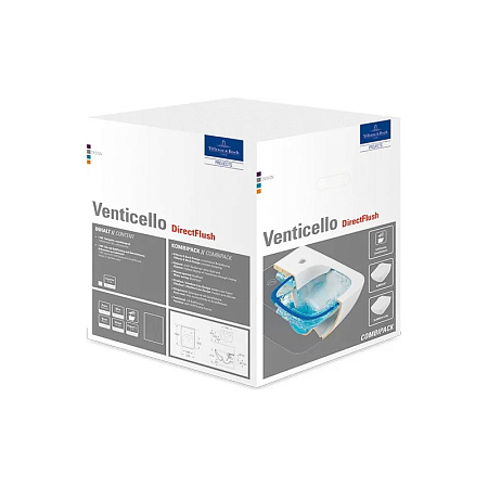 Унитаз подвесной Villeroy & Boch Venticello Plus 4611RL01 белый альпин