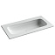Раковина накладная Ceramica Nova Grace CN7019wx 91x45,7x13,7 без отв. под смес., белый