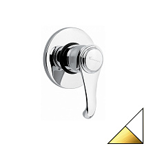 Смеситель Emmevi Tiffany 6009BO для душа, белый/золото