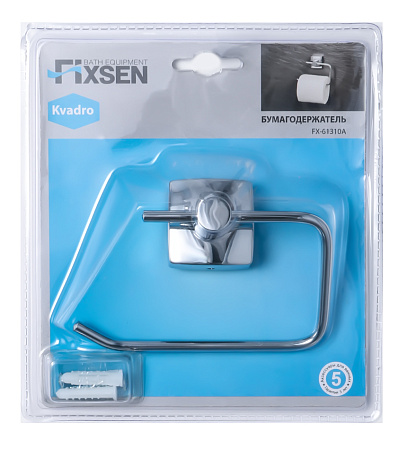Бумагодержатель Fixsen Kvadro FX-61310A хром