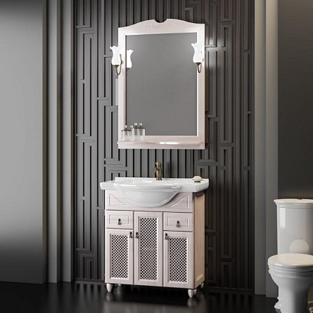 Зеркало Opadiris Тибет Z0000004191 70 беленый бук (белый, weiss)
