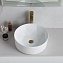 Раковина накладная BelBagno BB1342H300 39x39x13 белый - фото 7