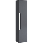 Шкаф-пенал Aqwella Cube CUB0503GR 30 серый матовый