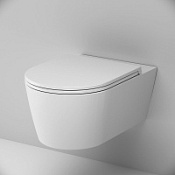 Унитаз подвесной AM.PM Func C8F1701SC микролифт, белый