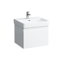 Тумба с раковиной Laufen Pro S 4.8335.2.096.475.1 55 белый глянцевый, 1 ящик
